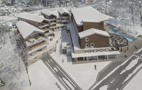 Les Chalets axo jours